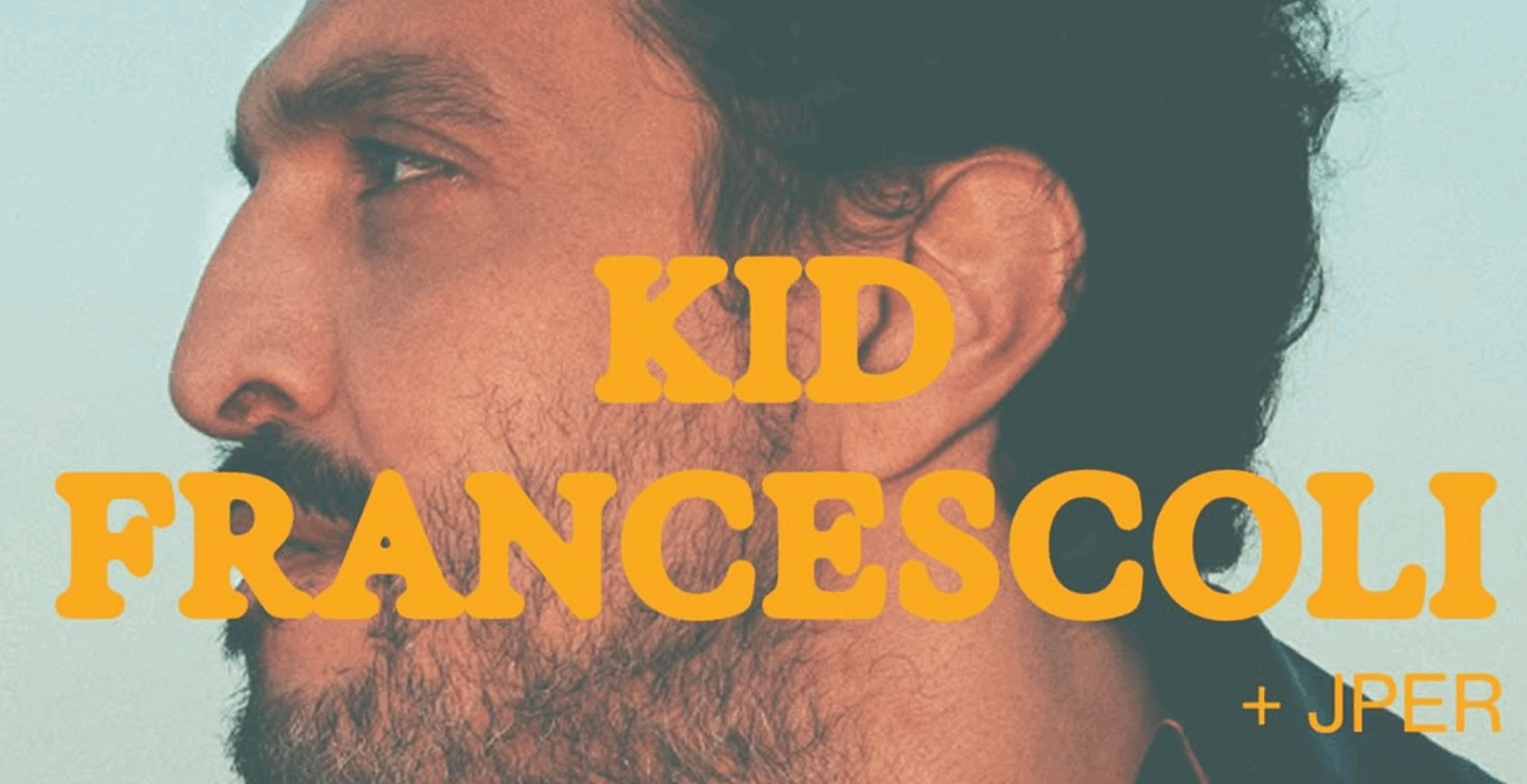 PRECIOS: Kid Francescoli llegará al Foro Indie Rocks!