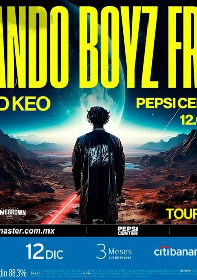 Kidd Keo ofrecerá un show en el Pepsi Center WTC