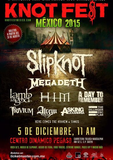 ¡Primer Knotfest en México!