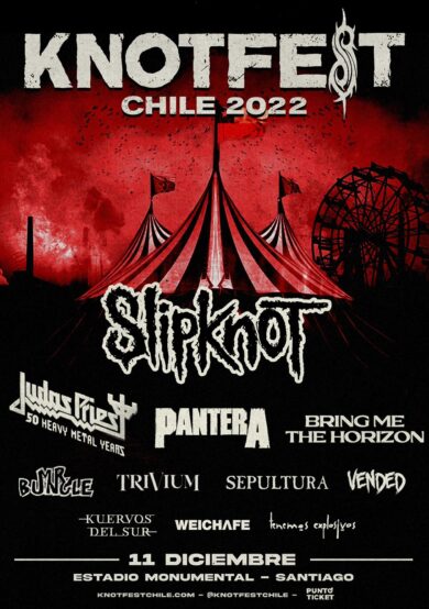 ¡Asiste a la primera edición de Knotfest en Chile!