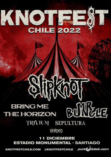 Knotfest regresa a Chile y Sudamérica en 2022