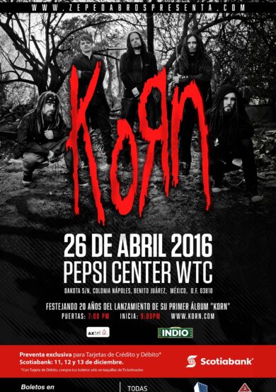 Korn regresa a México
