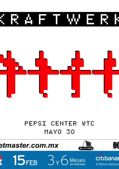 Kraftwerk llegará a Pepsi Center WTC en mayo