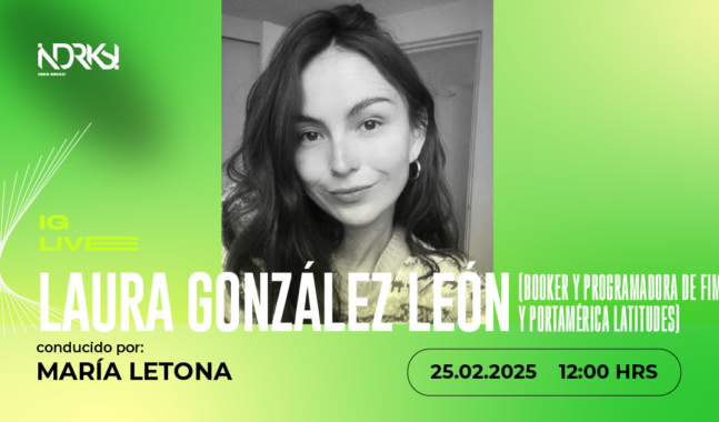 Únete al IG Live de IR! con Laura González León