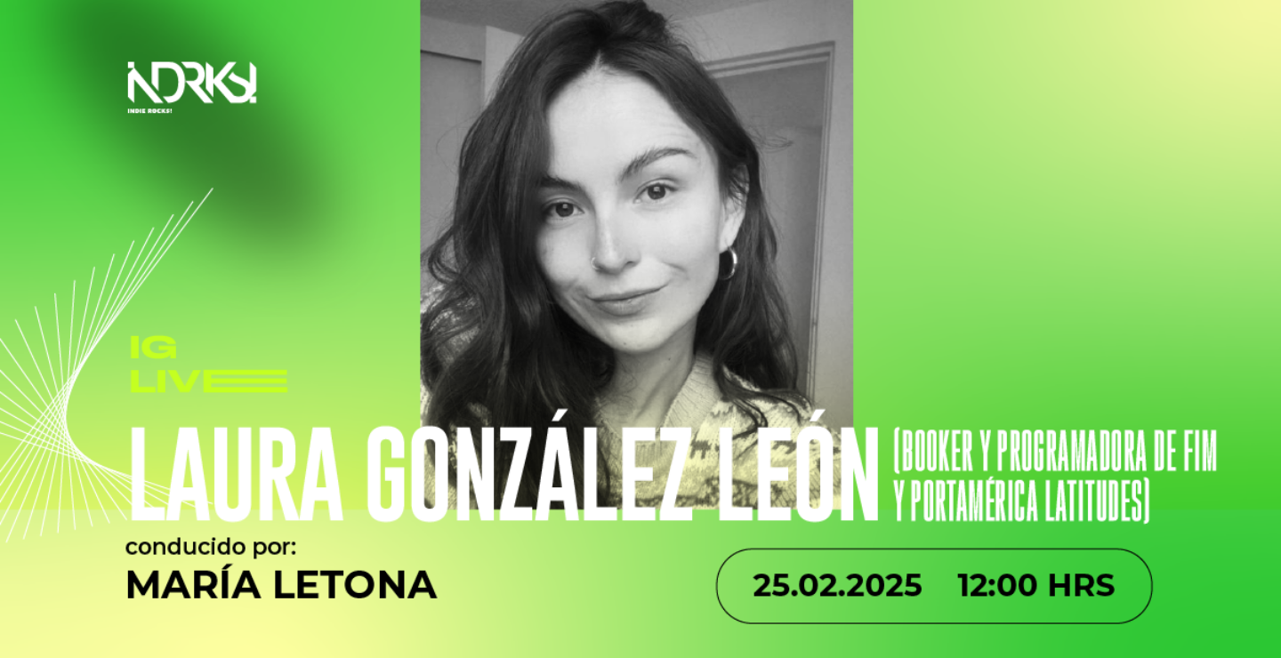 Únete al IG Live de IR! con Laura González León