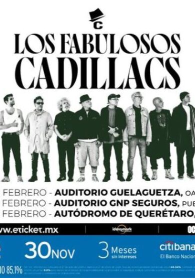 Los Fabulosos Cadillacs de tour por México