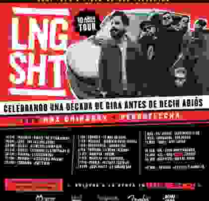 Lng/SHT anuncia 10 años cansan tour