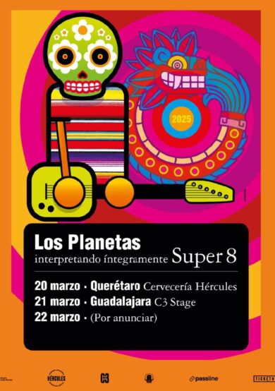 Los Planetas se presentará en Guadalajara y Querétaro