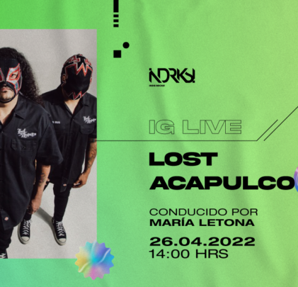 Lost Acapulco en el IG Live de Indie Rocks!
