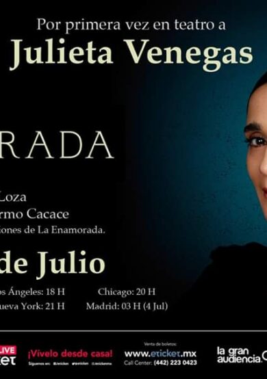 No te pierdas 'La enamorada' de Julieta Venegas en streaming