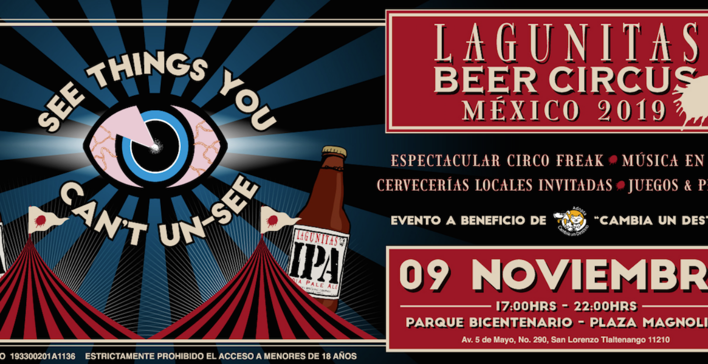 Llega a México el Lagunitas Beer Circus