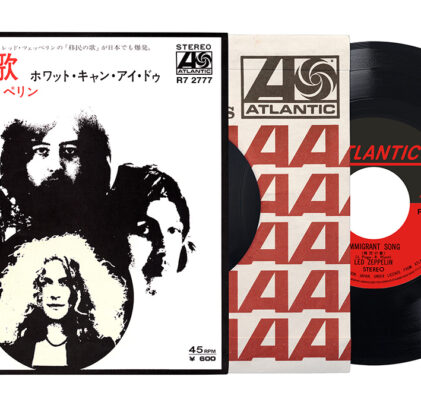 Led Zeppelin reeditará la versión japonesa de “Immigrant song”