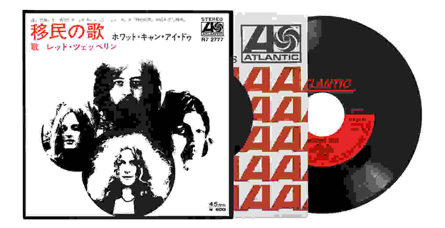 Led Zeppelin reeditará la versión japonesa de “Immigrant song”
