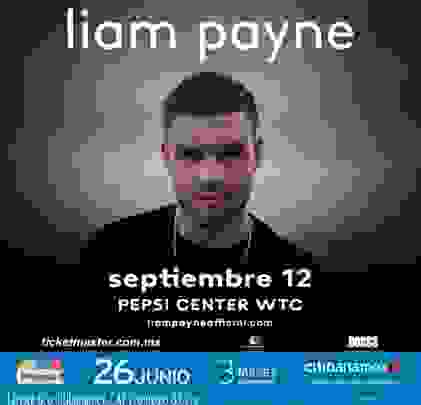 Liam Payne llegará al Pepsi Center WTC