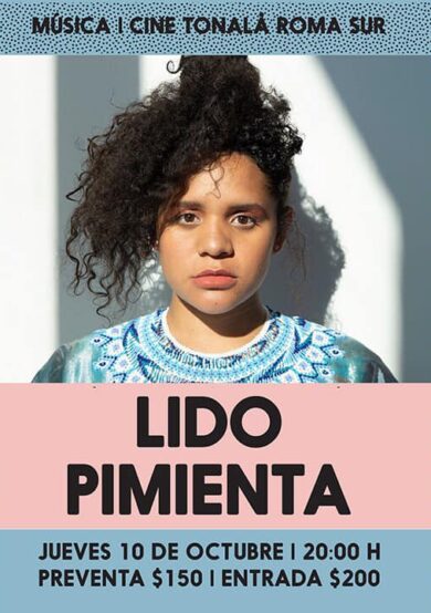 Lido Pimienta se presentará en Cine Tonalá