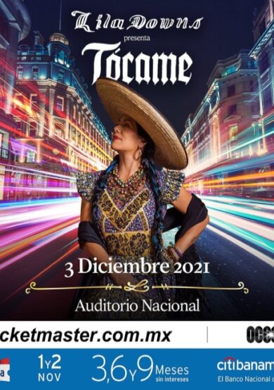 Lila Downs presentará su show 'Tócame' en el Auditorio Nacional