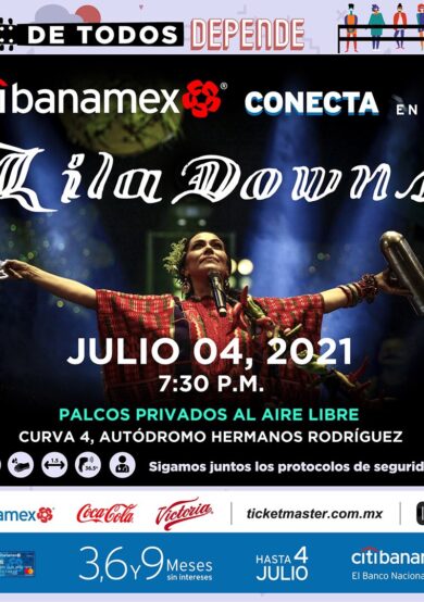 Lila Downs ofrecerá show en vivo en CDMX