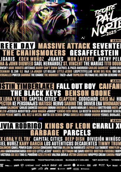 PRECIOS: Conoce el lineup del Tecate Pa'l Norte 2025