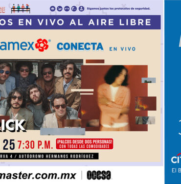 Ed Maverick y Little Jesus juntos en el Autódromo Hermanos Rodríguez 