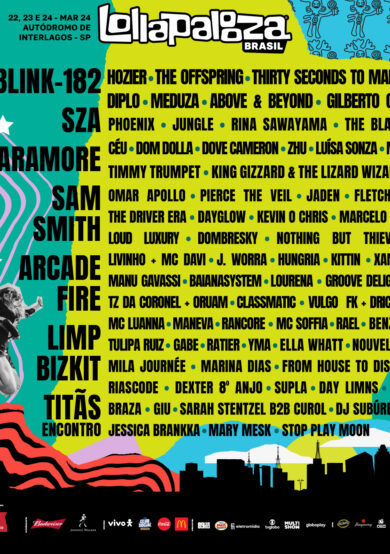 Conoce el lineup de Lollapalooza Brasil 2024