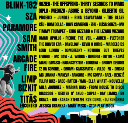 Conoce el lineup de Lollapalooza Brasil 2024