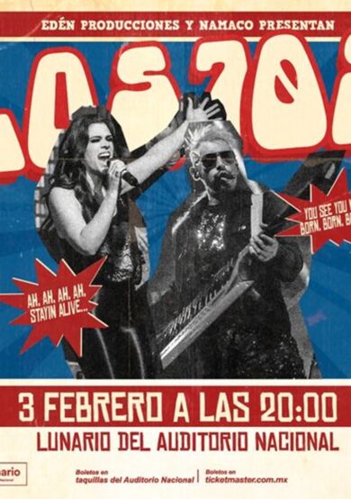 Ven a revivir los 70's en el Lunario