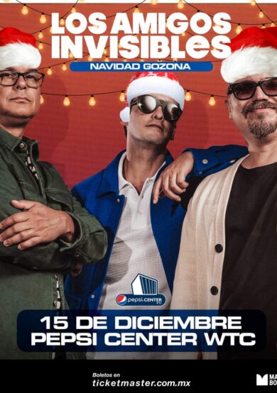 Los Amigos Invisibles tendrá un show pre navideño en CDMX