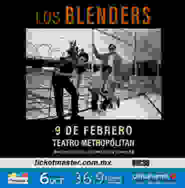 Los Blenders llegará al Teatro Metropólitan