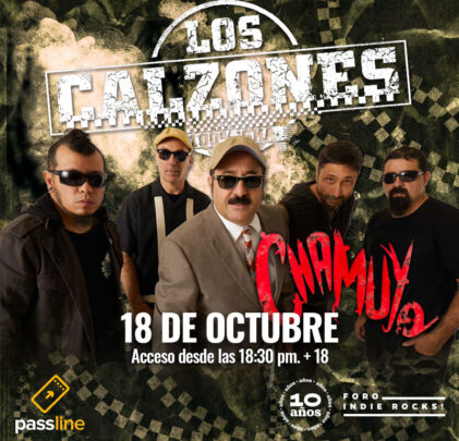 Los Calzones llegará al Foro Indie Rocks! 