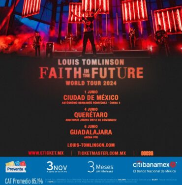 Louis Tomlinson dará tour por México