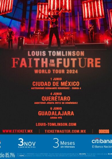Louis Tomlinson dará tour por México