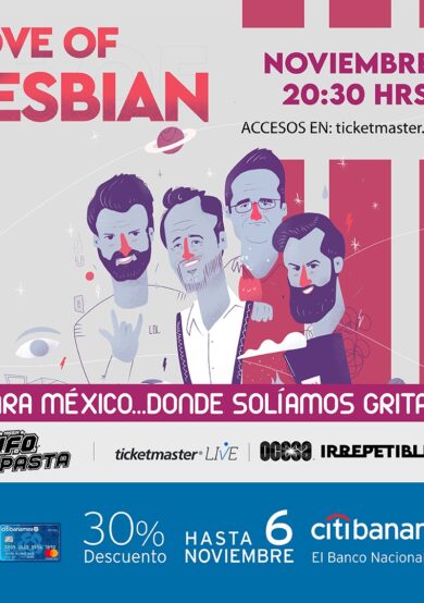 Checa los detalles sobre el concierto virtual de Love of Lesbian