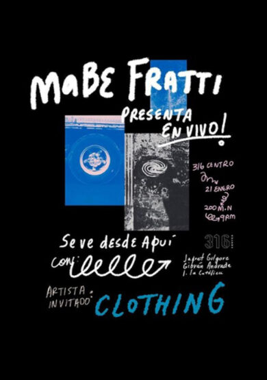 Mabe Fratti, presenta en vivo 'Se ve desde aquí'