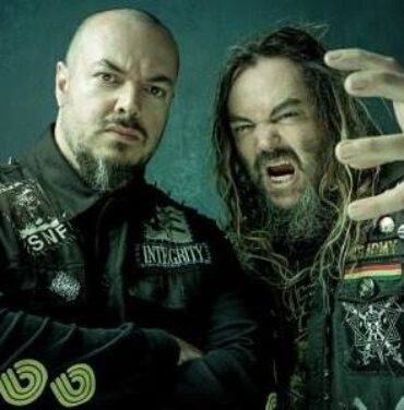 Max e Igor Cavalera en el Circo Volador