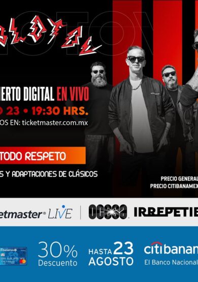 Molotov ofrecerá concierto digital por #OCESAIrrepetible