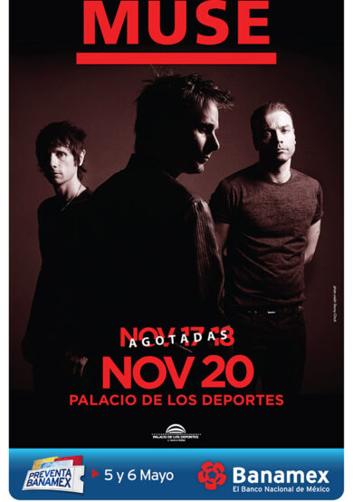 ¡Muse en El Palacio de los Deportes!