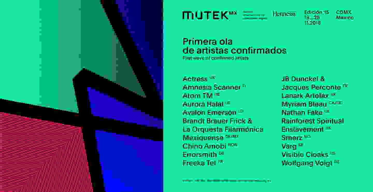 MUTEK MX festejará su 15va edición