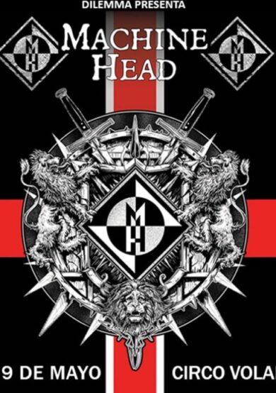 Machine Head en Guadalajara, DF y Monterrey