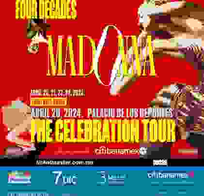 ¡Nueva fecha! Madonna en el Palacio de los Deportes