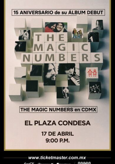 CANCELADO: The Magic Numbers se presentará en El Plaza