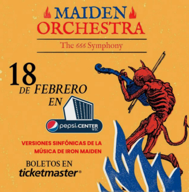 Maiden Orchestra por primera vez en Pepsi Center WTC