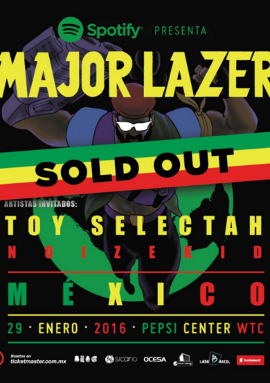 Sold out: Major Lazer @ Pepsi Center