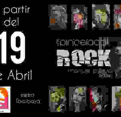 Manuel Padua exhibirá pinturas de rock en metro Tacubaya