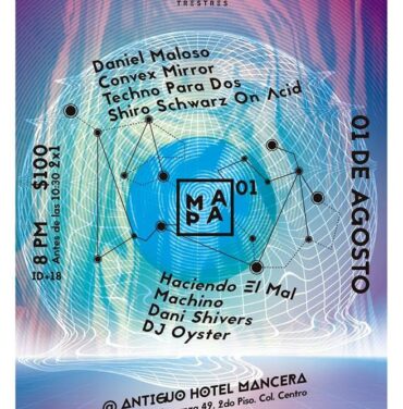 Mapa 001: Electro nacional en el Antiguo Hotel Mancera