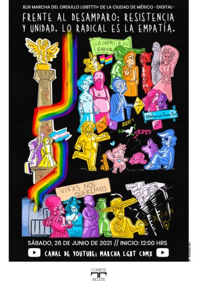 Checa los detalles de la Marcha del Orgullo LGBTTTI+ 2021