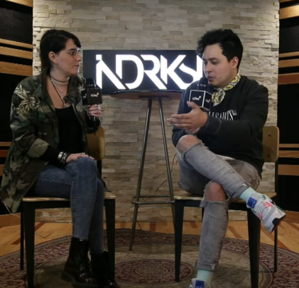 Marco Mares visitó la Casa Indie Rocks!