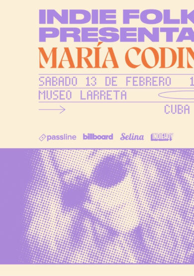 Maria Codino presentará su nuevo EP en el Museo Larreta
