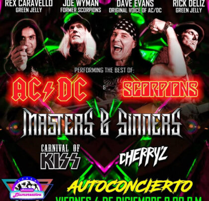 Masters N' Sinners 2020 llegará en un autoconcierto épico