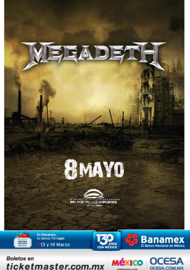 Megadeth regresa a México