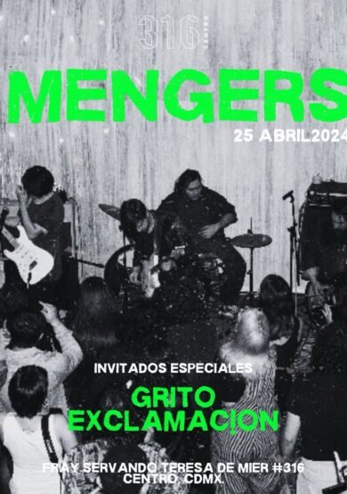 ¡Mengers se despide de México con un concierto antes de su gira europea!